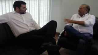 Vereador João Mielke faz visita ao Deputado Pedro Lupion. Vereador João Mielke faz visita ao Deputado Pedro Lupion.