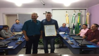 Vereadores apresentam Moção de Aplausos à Patrulha Mecanizada, pelo ótimo trabalho de manutenção das estradas rurais. Vereadores apresentam Moção de Aplausos à Patrulha Mecanizada, pelo ótimo trabalho de manutenção das estradas rurais.