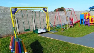APAE de Ipiranga inaugura parque totalmente adaptado para seus alunos. APAE de Ipiranga inaugura parque totalmente adaptado para seus alunos.