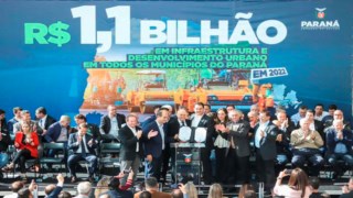 Governador confirma liberação de R$ 1,1 bilhão para obras urbanas nos municípios Governador confirma liberação de R$ 1,1 bilhão para obras urbanas nos municípios