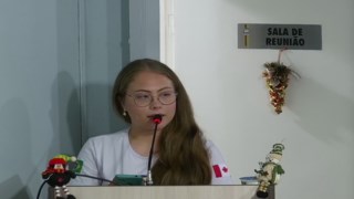 Estudante da localidade de Lustosa Arroio Grande é homenageada na Câmara Municipal. Estudante da localidade de Lustosa Arroio Grande é homenageada na Câmara Municipal.