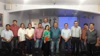 Câmara Municipal recebe visita de diretores da Lacticínios Tirol.