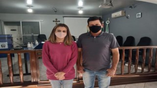 Deputada Estadual Mabel Canto visitou a Câmara Municipal nesta sexta feira. Deputada Estadual Mabel Canto visitou a Câmara Municipal nesta sexta feira.