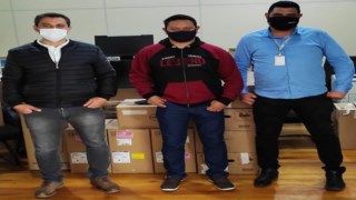 Vereador Márcio Fernando Oliveira, participa de entrega de equipamentos ao Poder Executivo Municipal. Vereador Márcio Fernando Oliveira, participa de entrega de equipamentos ao Poder Executivo Municipal.