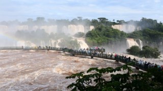 Cataratas do Iguaçu: feriado de Carnaval atrai 33 mil turistas Cataratas do Iguaçu: feriado de Carnaval atrai 33 mil turistas