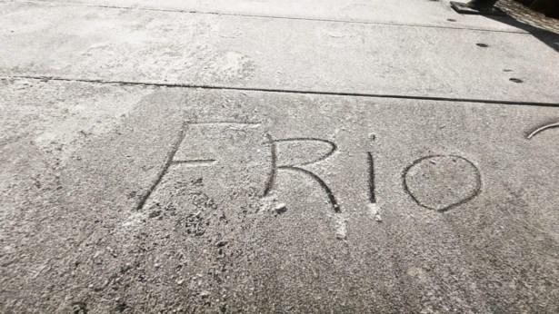 Última semana de outono tem temperaturas de -4,7ºC no Sul